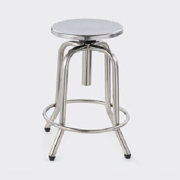 precision laboratory furniture Industries stainless steel stool